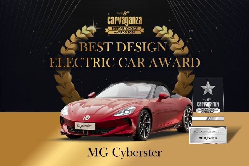 Carvaganza Editors’ Choice 2024, Best Design Electric Car Award: MG Cyberster