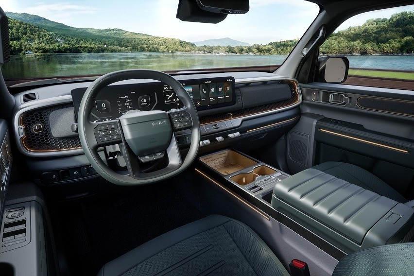 Kia Tasman Doublecab Pickup dash