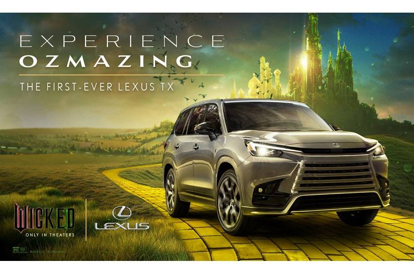 WATCH: Lexus highlights TX SUV in new ‘Wicked’ short video