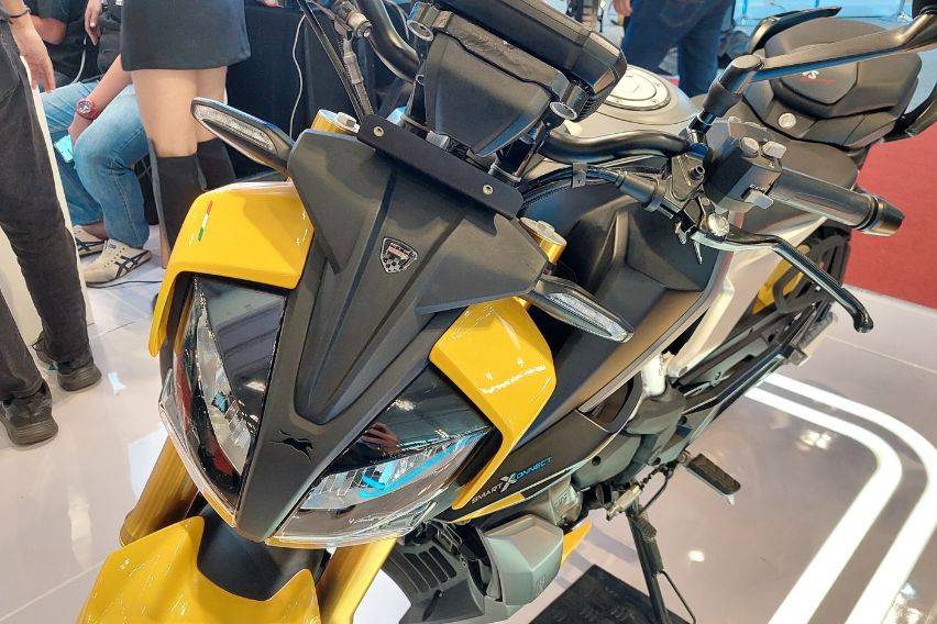 Tvs Perlihatkan Naked Bike Apache Rtr Di Imos