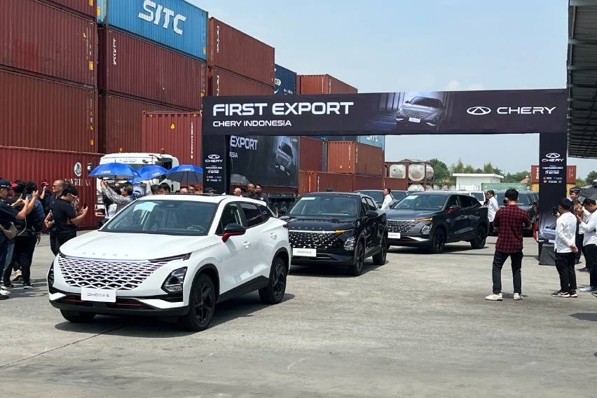 Chery Indonesia Ekspor 120 Unit Omoda 5 ke Vietnam 