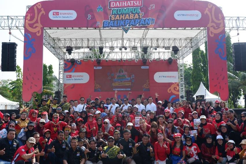 Keseruan Akhir Pekan Daihatsu Kumpul Sahabat di Balikpapan, Kaltim