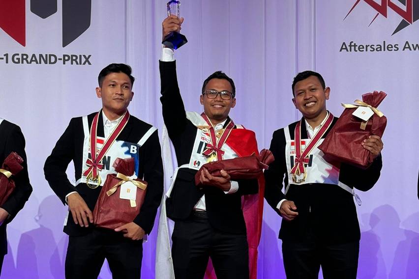 Tim Isuzu Indonesia Juara 1 di I-1 Grand Prix World Technical Competition 2024