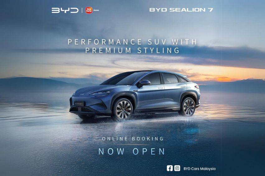 BYD Sealion 7 performance EV launching soon in Malaysia; bookings open