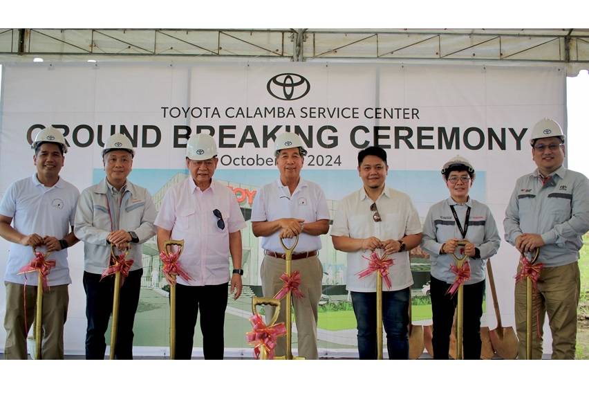 Toyota PH breaks ground on 1st service center in CALABARZON