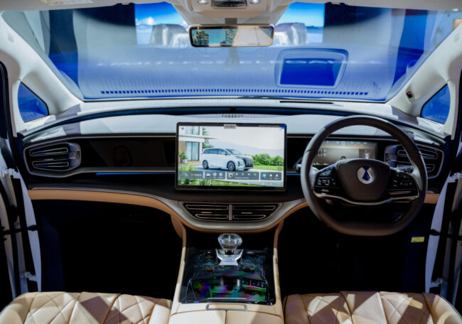 BYD Denza D9 dashboard