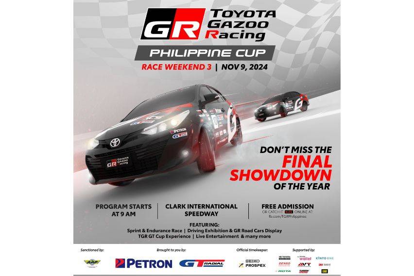 2024 Toyota GR PH Cup final leg set this weekend