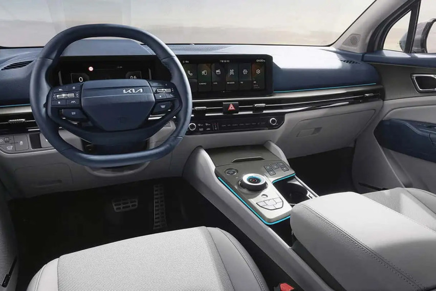 Kia Sportage interior dashboard