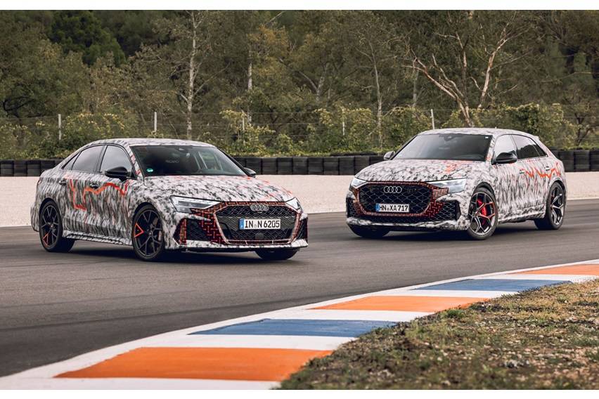 Audi RS3, RS Q8 Performance set fastest lap times at Nurburgring