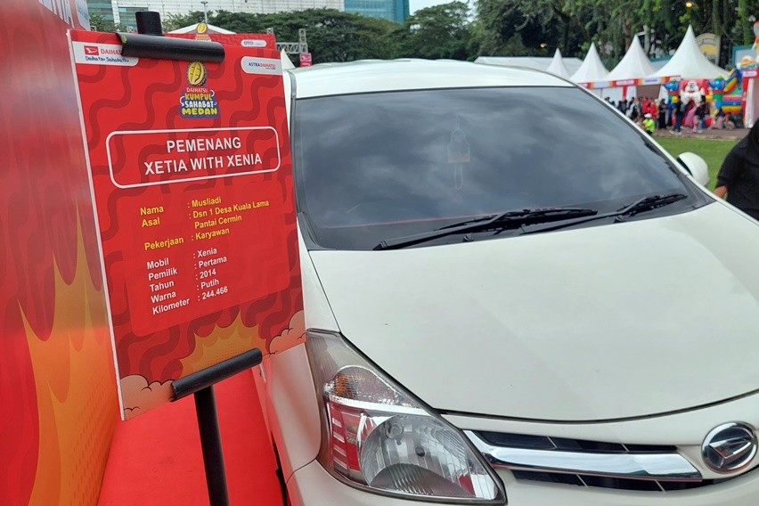 Daihatsu Xetia with Xenia Medan