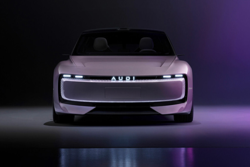 AUDI E concept front view