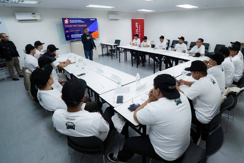 Jetour Auto PH organizes nationwide aftersales training for technicians