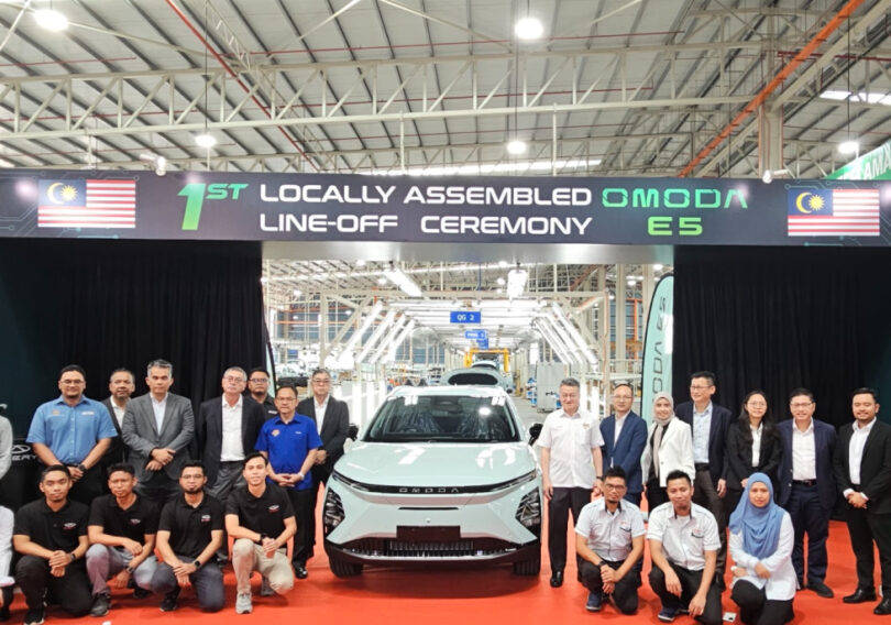 First locally-assembled Chery OMODA E5 rolls out in Malaysia