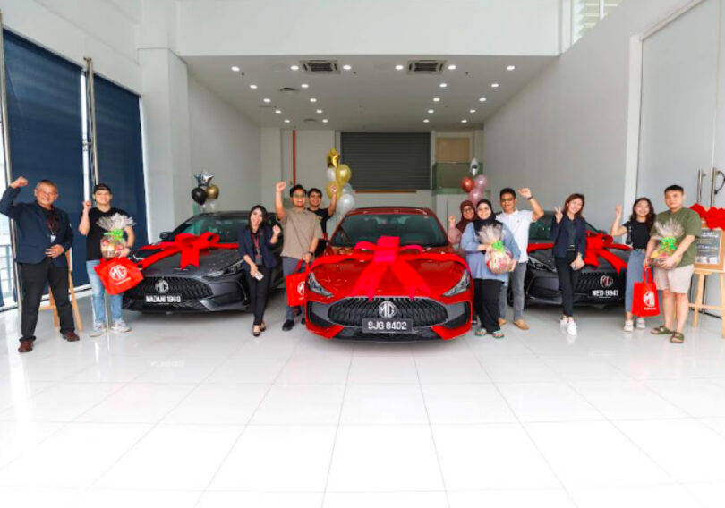 SAIC Motor hosts MG5 handover celebration in Malaysia