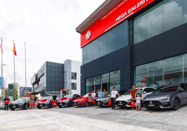 MG5 owners handover event Malaysia, Glenmarie