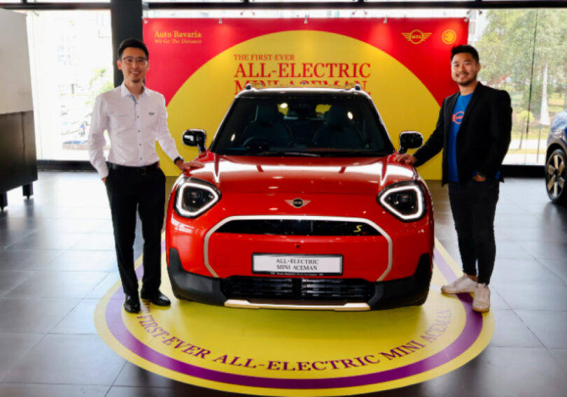 Auto Bavaria Tebrau rolls out MINI's first EV crossover, the Aceman