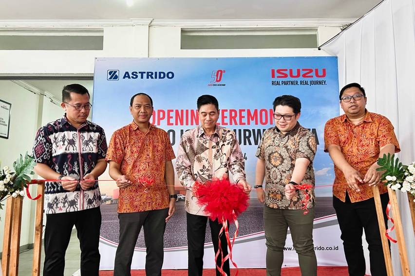 Perkuat Jaringan di Jawa Barat, IAMI Resmikan Outlet Astrido Isuzu Purwakarta