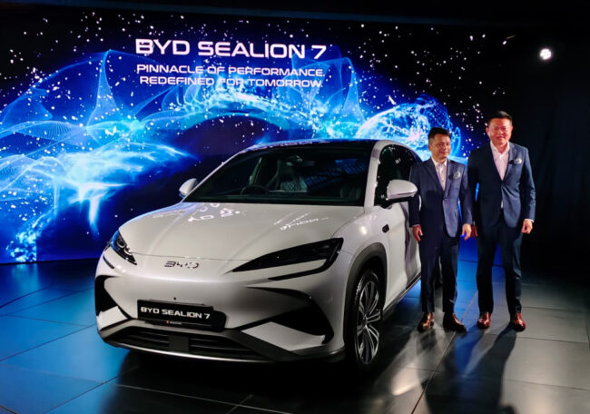 BYD Sealion 7 launch Malaysia Sime Darby
