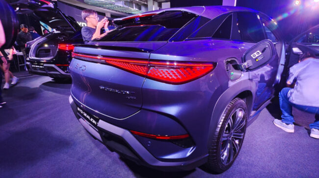 BYD Sealion 7 launch rear view