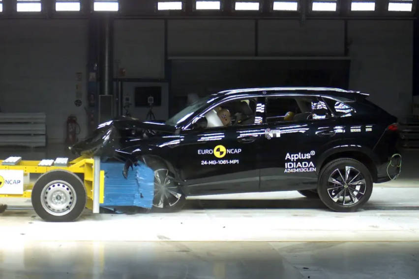 MG HS scores 5-star safety rating in ANCAP crash tests