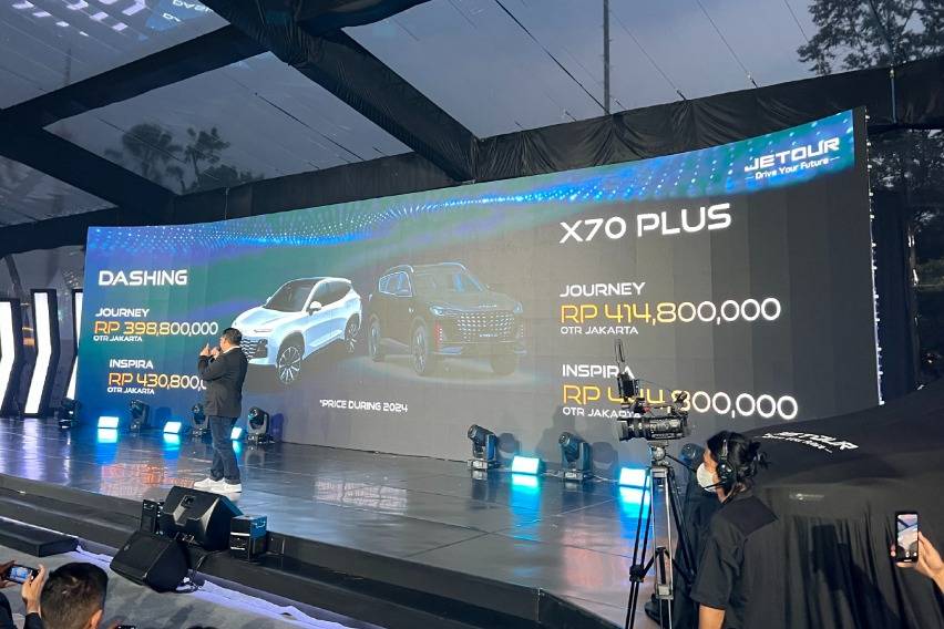 Jetour Indonesia Rilis Detail Harga Varian Dashing dan X70 Plus