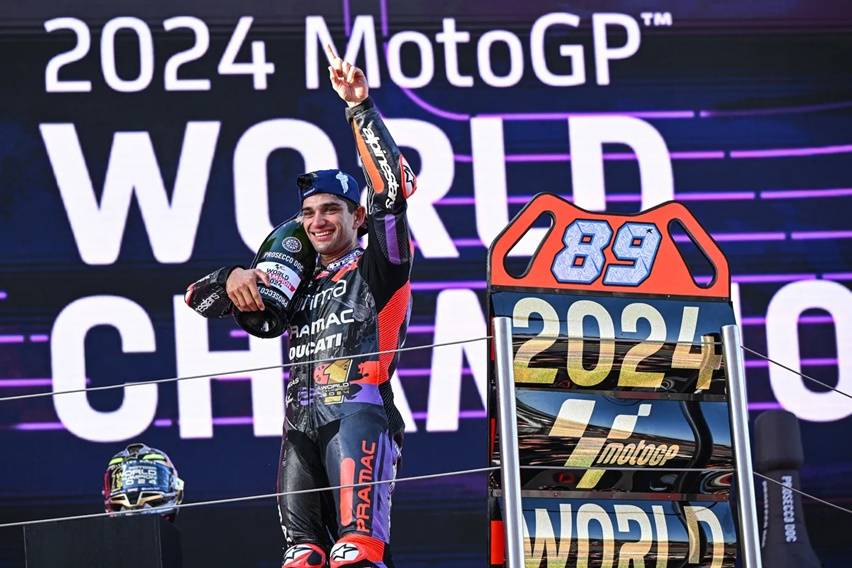 Cetak Rekor! Jorge Martin Raih Gelar Juara Dunia MotoGP 2024 dari Tim Satelit