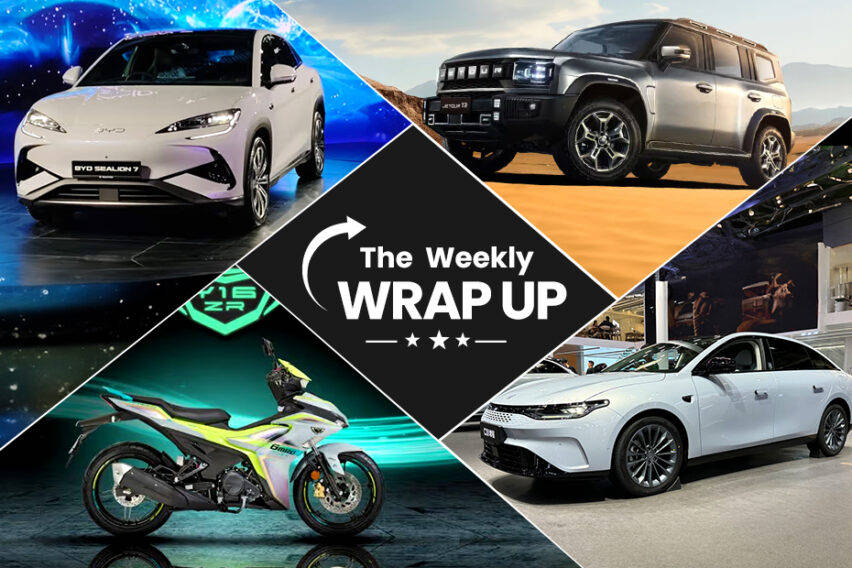 Weekly wrapup: Proton ‘Test Drive & Win Big’ winners, MG’s new part warehouse, 2024 BYD Sealion 7 EV launch 