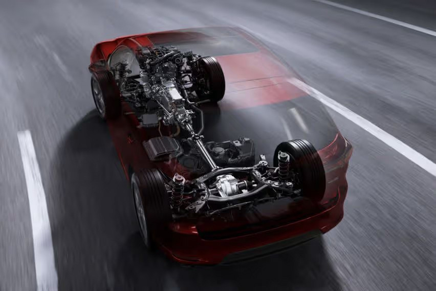 Mazda CX-60 mechanical setup