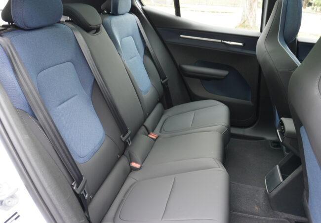 Volvo EX30 rear seats