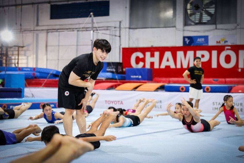 Toyota Motor PH, Carlos Yulo holds 2-day gymnastics camp for young athletes