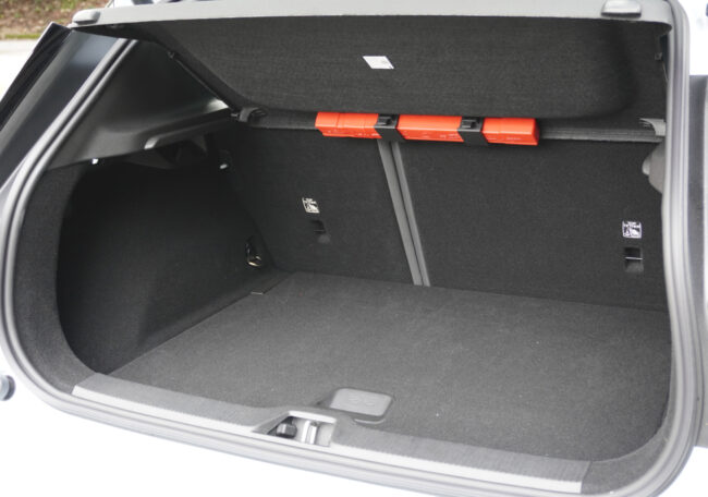 Volvo EX30 boot size