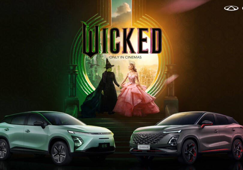 Chery collaborates with Universal Pictures for the launch of Wicked - OMODA 5 Pink Witch and E5 Green Witch unveiled