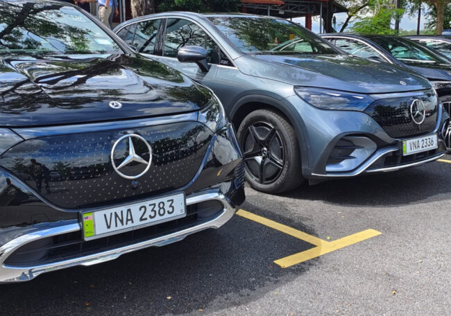 Mercedes-Benz Malaysia EV vehicles
