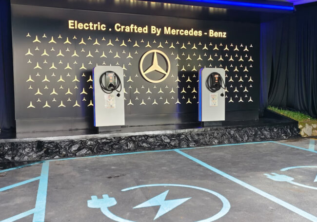 Mercedes-Benz EV chargers Malaysia