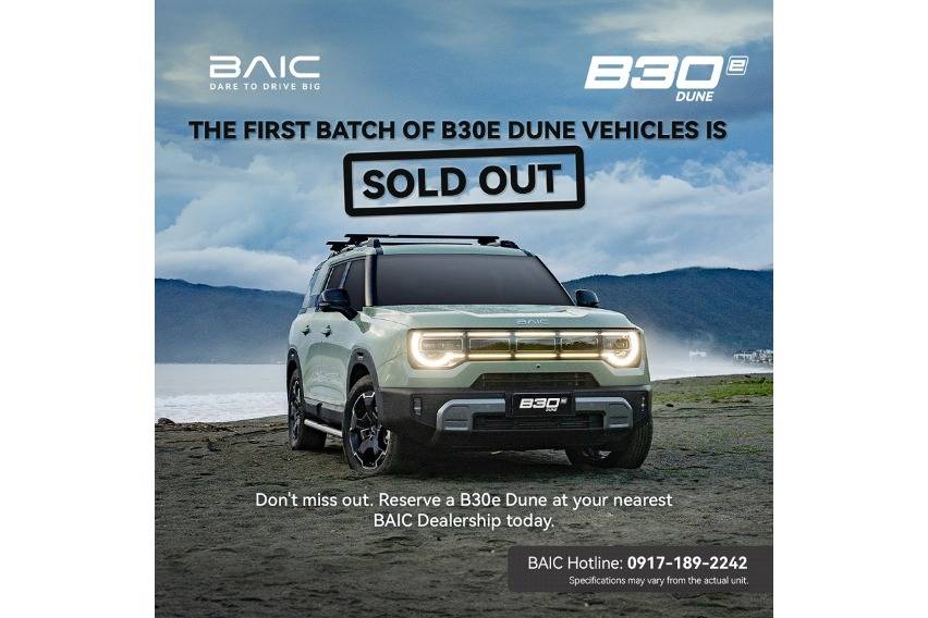 B30 Sold Out