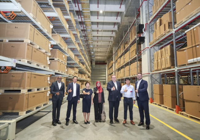 BMW Regional Parts Distribution Centre in Malaysia at Free Industrial Zone of the Senai International Airport in Johor Bahru