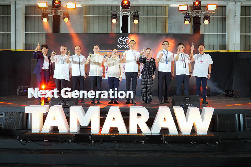 Toyota Motor PH holds ceremonial roll-off event for next-gen Tamaraw 