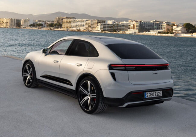 Porsche Macan Malaysian launch rear view