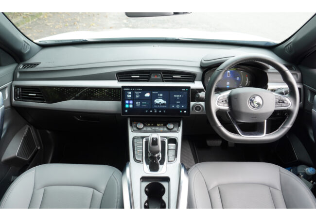 Proton facelift X70 dashboard design interior