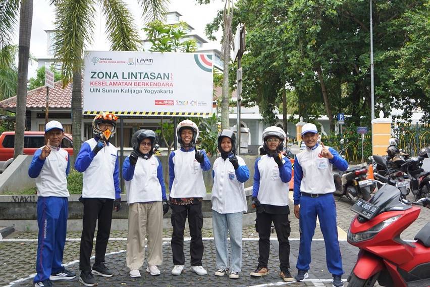 Yayasan AHM Jadikan Puluhan Mahasiswa Jadi Agen Safety Riding