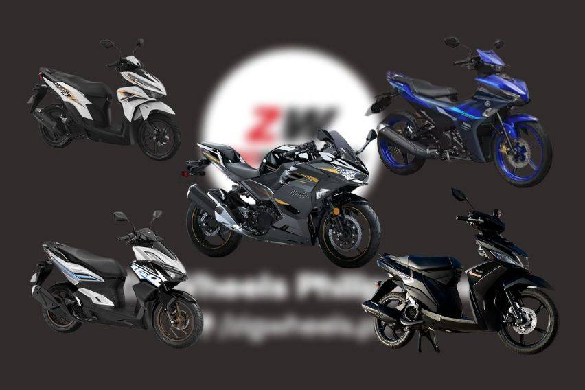 Zigwheels PH Top 5 Most searched motorcycles in 2024