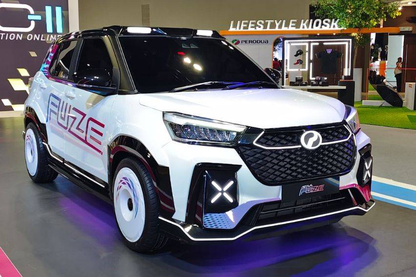 KLIMS 2024: Perodua Ativa Fuze revealed with a built-in PlayStation 5