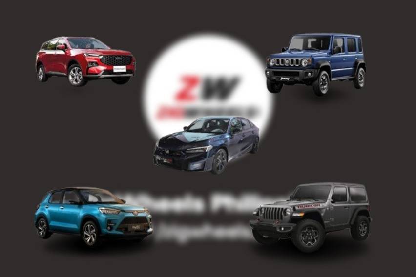 Zigwheels PH Top 5 most searched models for 2024 