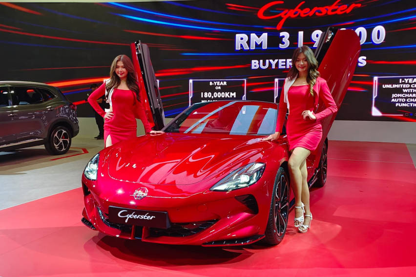 KLIMS 2024: MG Cyberster roadster EV launched in Malaysia