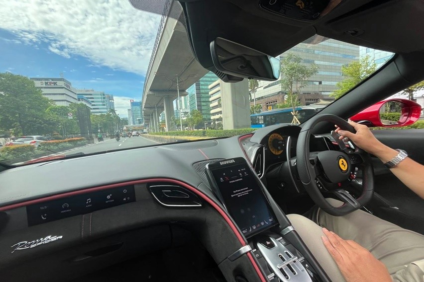 Ferrari Roma Spider Staycation Experience