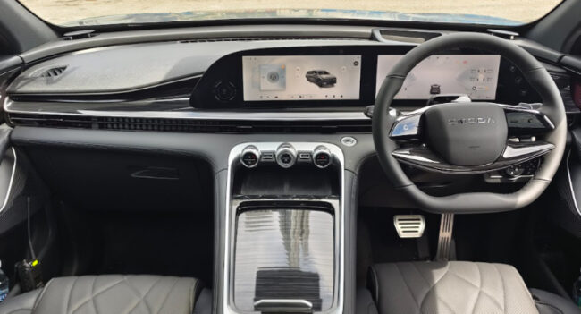 Omoda C9 Jaecoo launch interior