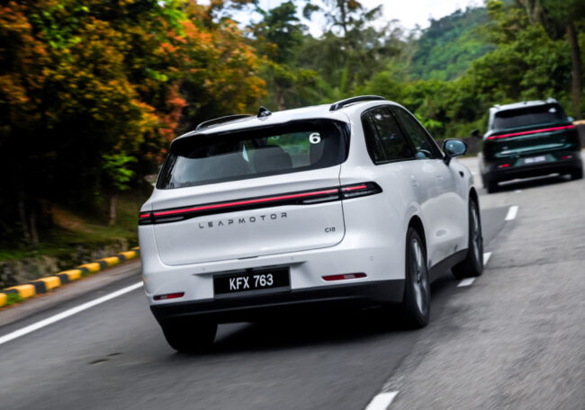 Leapmotor C10 maserati tuned going up genting