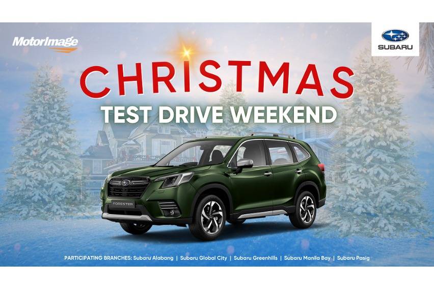 Subaru PH 'Christmas Test Drive Weekend' to run this Dec. 2024