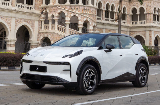 Zeekr X at Dataran Merdeka Malaysia