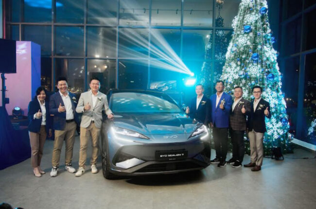 BYD opens up showroom in Sabah